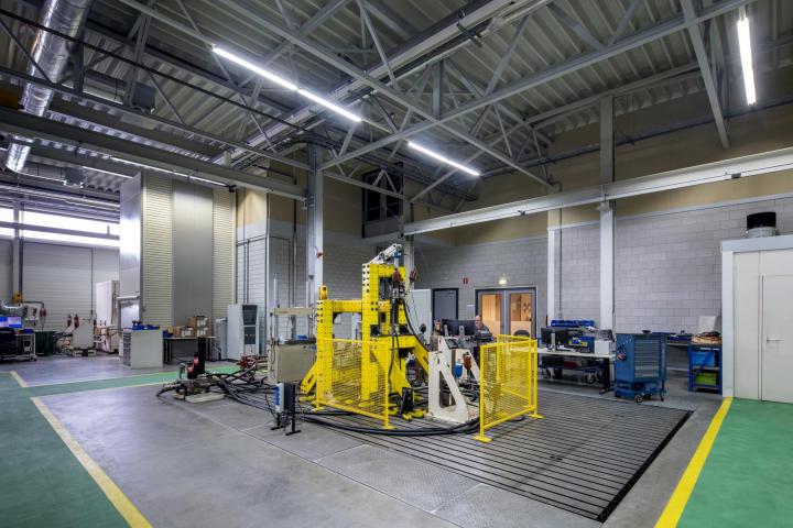 Hydraulic testing lab